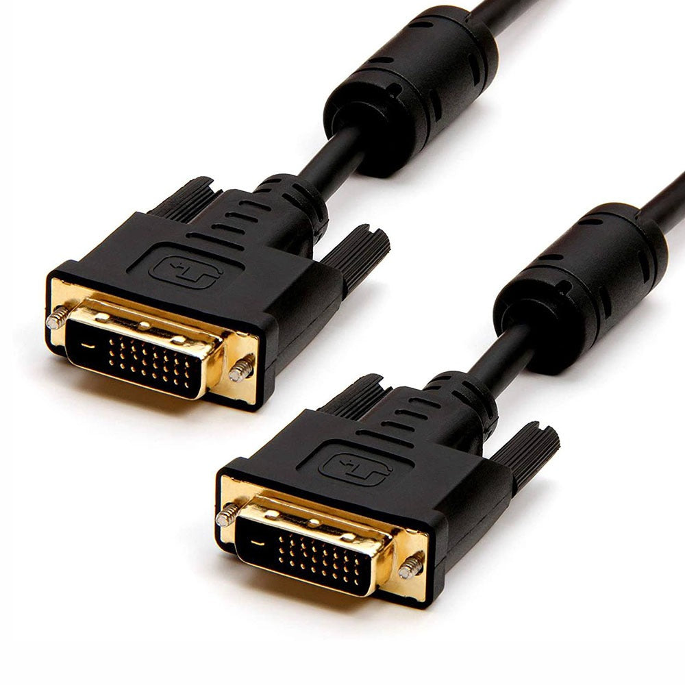 Cable Dvi A Dvi 1.8 Metros 24+1 Pines Monitor Hd Dvd pvc doble filtro S0888